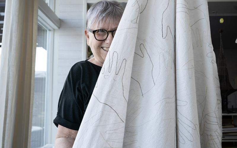 Barbro Eriksson, konst, textilkonst