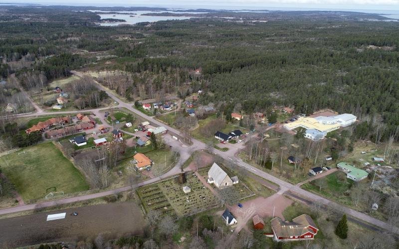 Kommunen hade planerat ett bostadsområde för småhus i centrala Vestergeta, men man har inte råd.