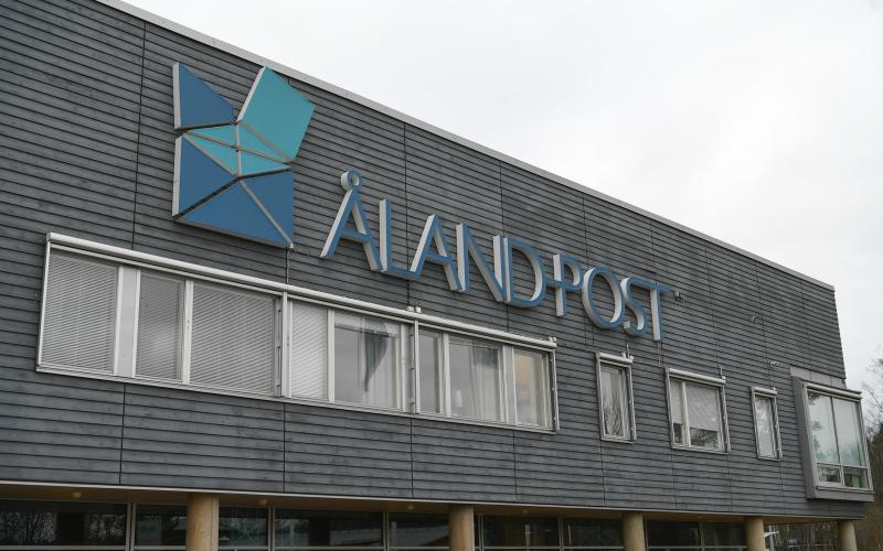 Åland Posts omsättning sjönk under 2021.@Fakta_text