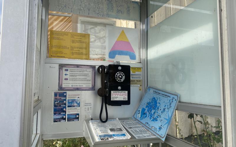 I lilla Vårdö finns Telefonmuseet: ett minimuseum som talar vidder om kultur- och teknikhistorien.