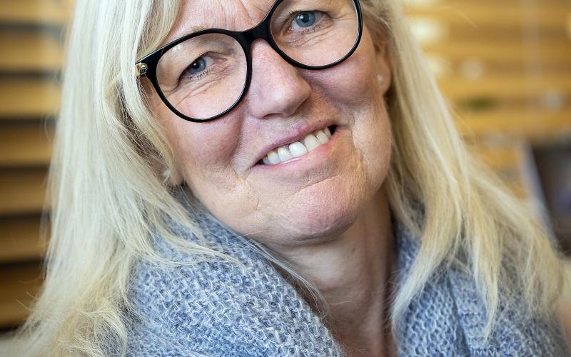 Monica Toivonen är verksamhetsledare i Ålands Cancerförening.@Normal_indrag:<@Fotograf>Daniel Eriksson
