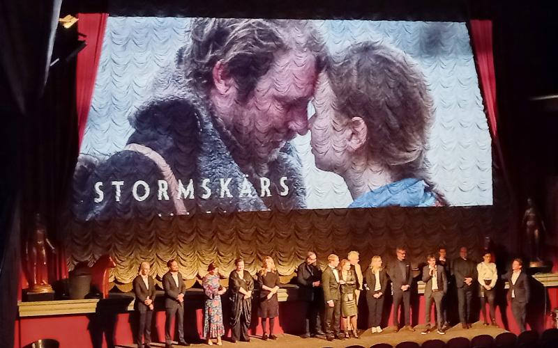 På onsdagen var det galapremiär för Stormskärs Maja i Stockholm. <@Fotograf>Privat