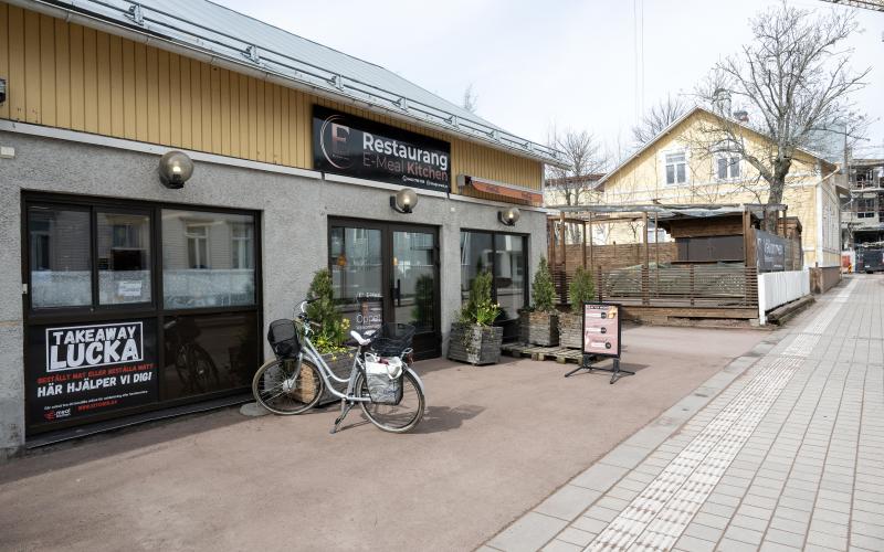 E-Meal Kitchen finns på Ålandsvägen.@Normal_indrag:<@Fotograf>Daniel Eriksson