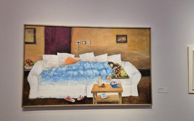 Ännu en vilade kropp, på Hoschang Moschiris verk ”Mamma”.