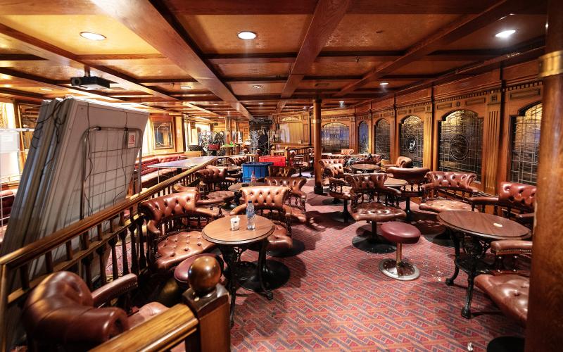 Den klassiska puben kommer att se likadan ut, en del av skeppet som bevaras och ger karaktär menar Peeter Tiitso.