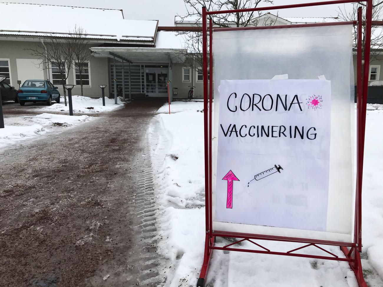 200221 , 20022021 , 20210220 , Corona vaccinering , coronavaccinering , vid ÅHS i konferensavdekningen , corona , covid-19 , pandemi , Ålands hälso och sjukvård , ÅHS