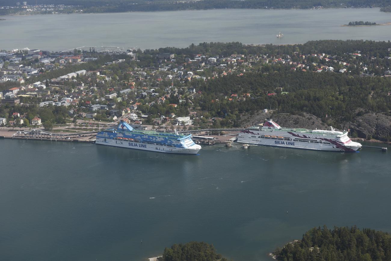 Silja Line, Tallink Silja, Västra hamnen