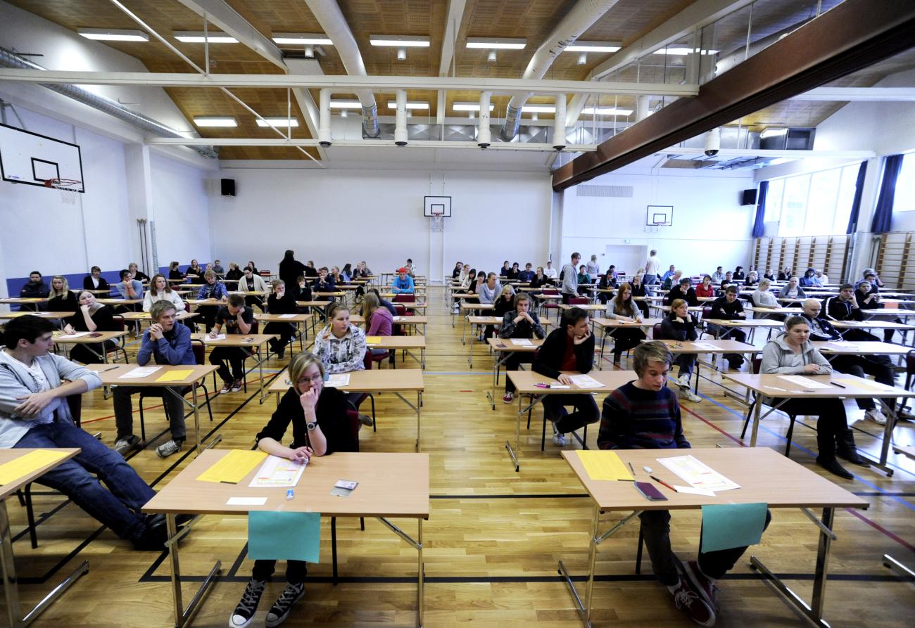 130 personer skrev högskoleprovet på Åland i lördags.