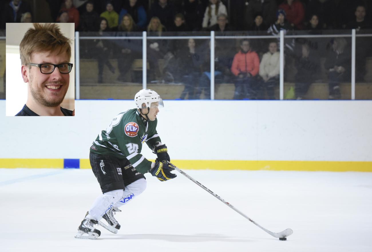 Ishockey, hockey, Islandia, IFK Mariehamn – Gimo, straff, Carl-Erik Nyqvist@Foto:Joakim Holmström