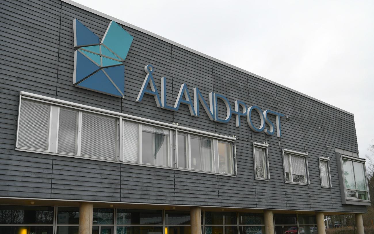 Åland Posts omsättning sjönk under 2021.@Fakta_text