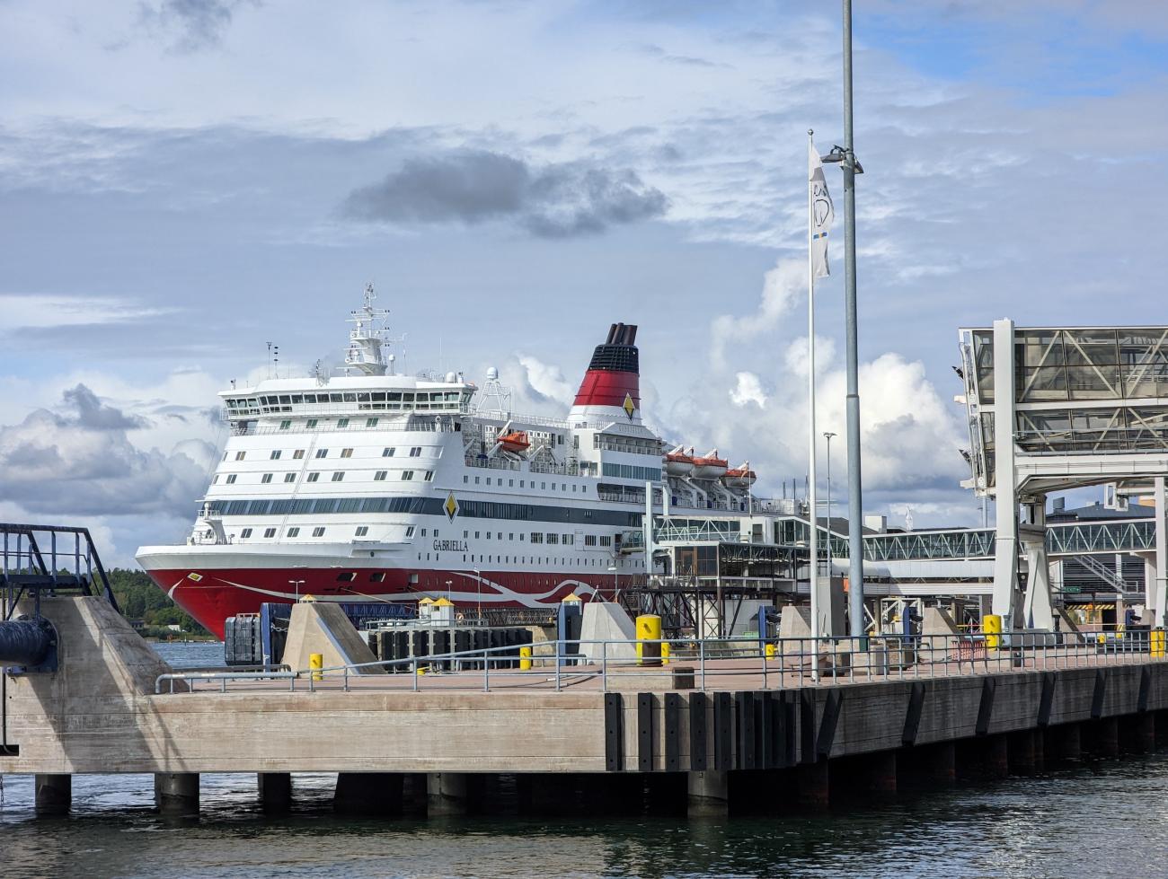Viking Lines ms Gabriella gjorde i fjol en specialkryssning Helsingfors–Mariehamn under skördefesten.